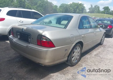 2004 Lincoln Ls V8 from USA, damaged, VIN 1LNHM87A14Y634036